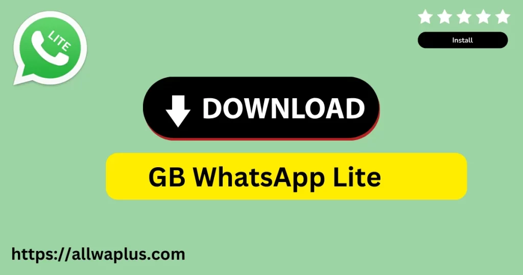 download and install gb whatsapp lite